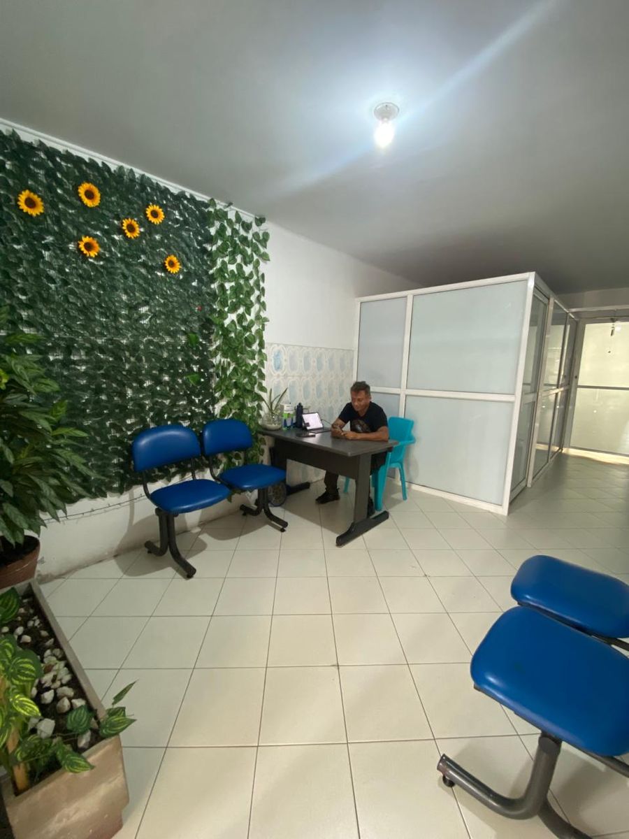 Sala de espera del consultorio